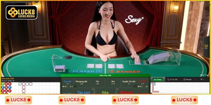 5 lý do nên tham gia game Baccarat LUCK8
